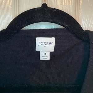 Juliette collarless sweater-blazer black